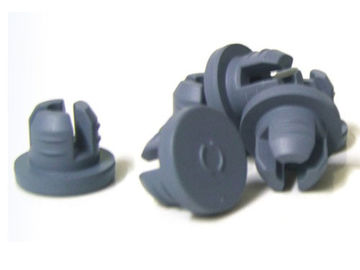 Grey EPDM or SBR Custom Rubber Parts / Oil Resistant Rubber Stopper 25 - 95 Shore A