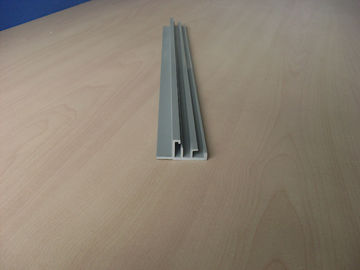 gray Rigid PVC extruded plastic shapes for cooler / Refrigerator frame