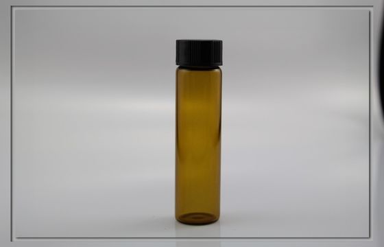 10ml 18mm Sample Glass Vials with chemical stability , amber glass vial