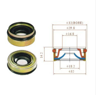 Durable Mechnical rubber Automotive oil seals For Diesel kiki tm31 DKS32