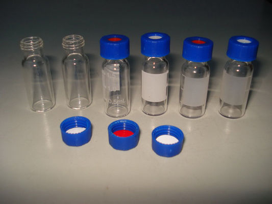 Μπλε PTFE λευκό διαφραγμάτων σιλικόνης σχισμών με τη μαύρη ραβδωτή κεφαλή κοχλίου 9mm